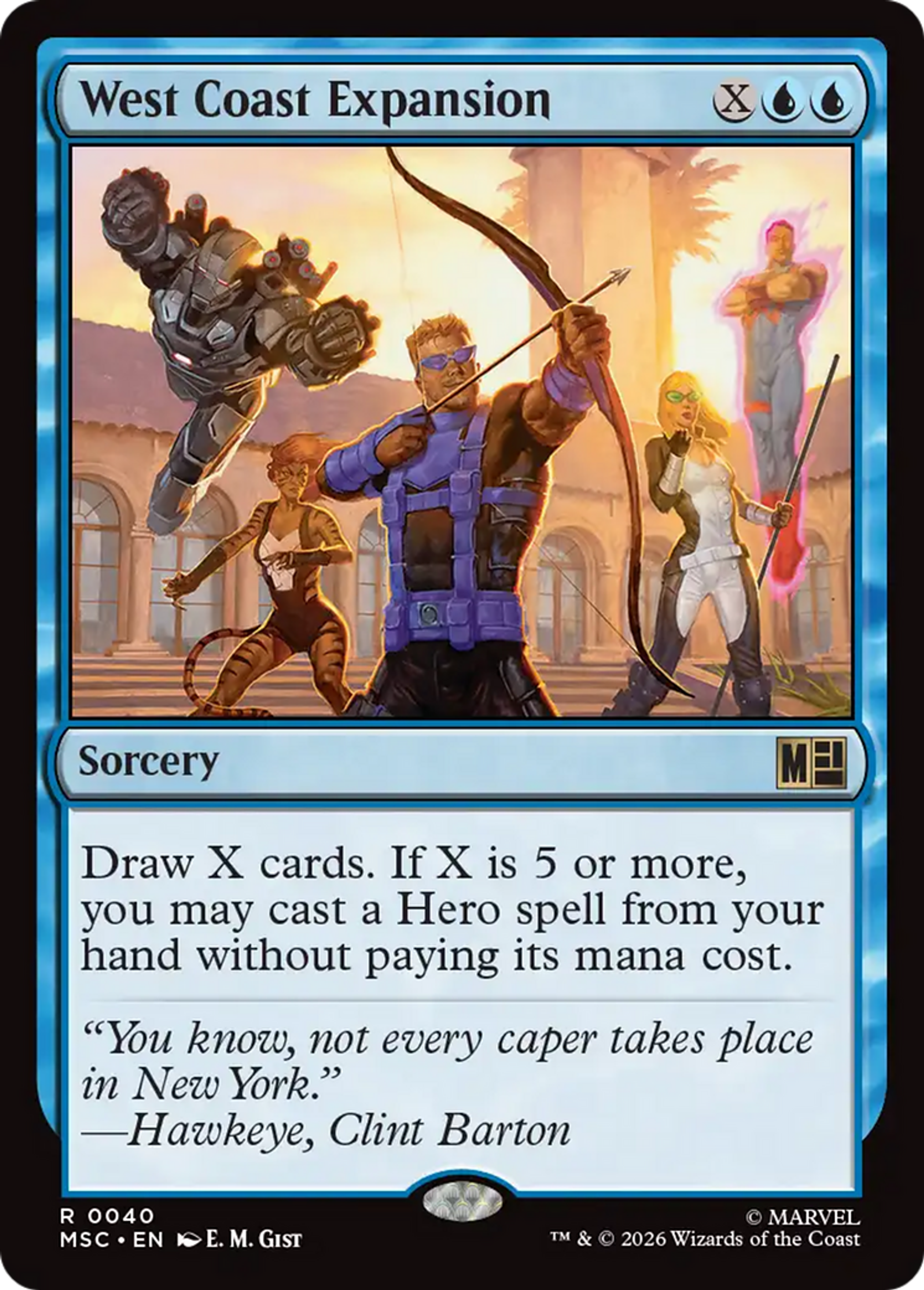West Coast Expansion — Marvel Super Heroes Commander — Magic: The Gathering