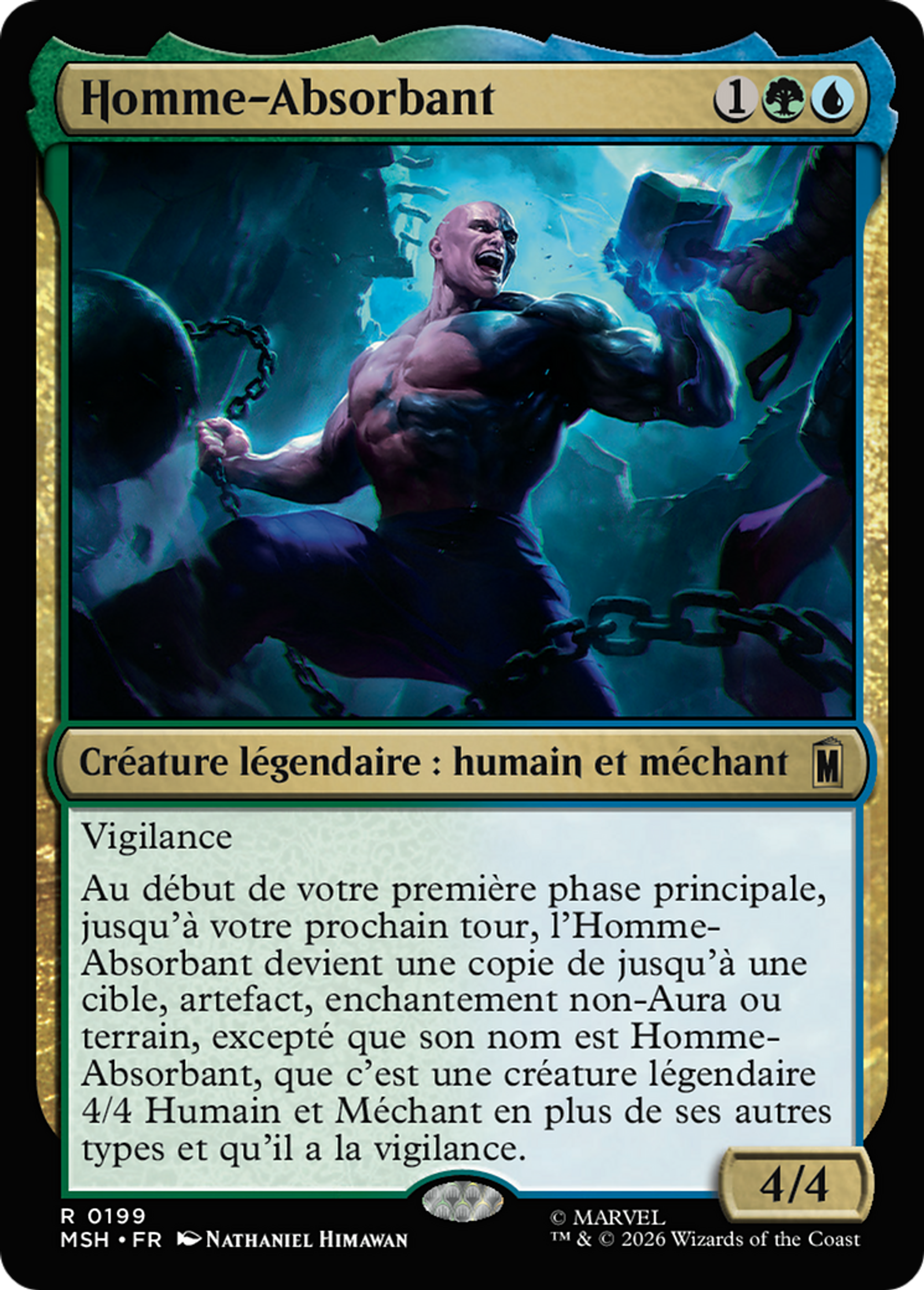 Homme-Absorbant — Marvel Super Heroes — Magic: The Gathering