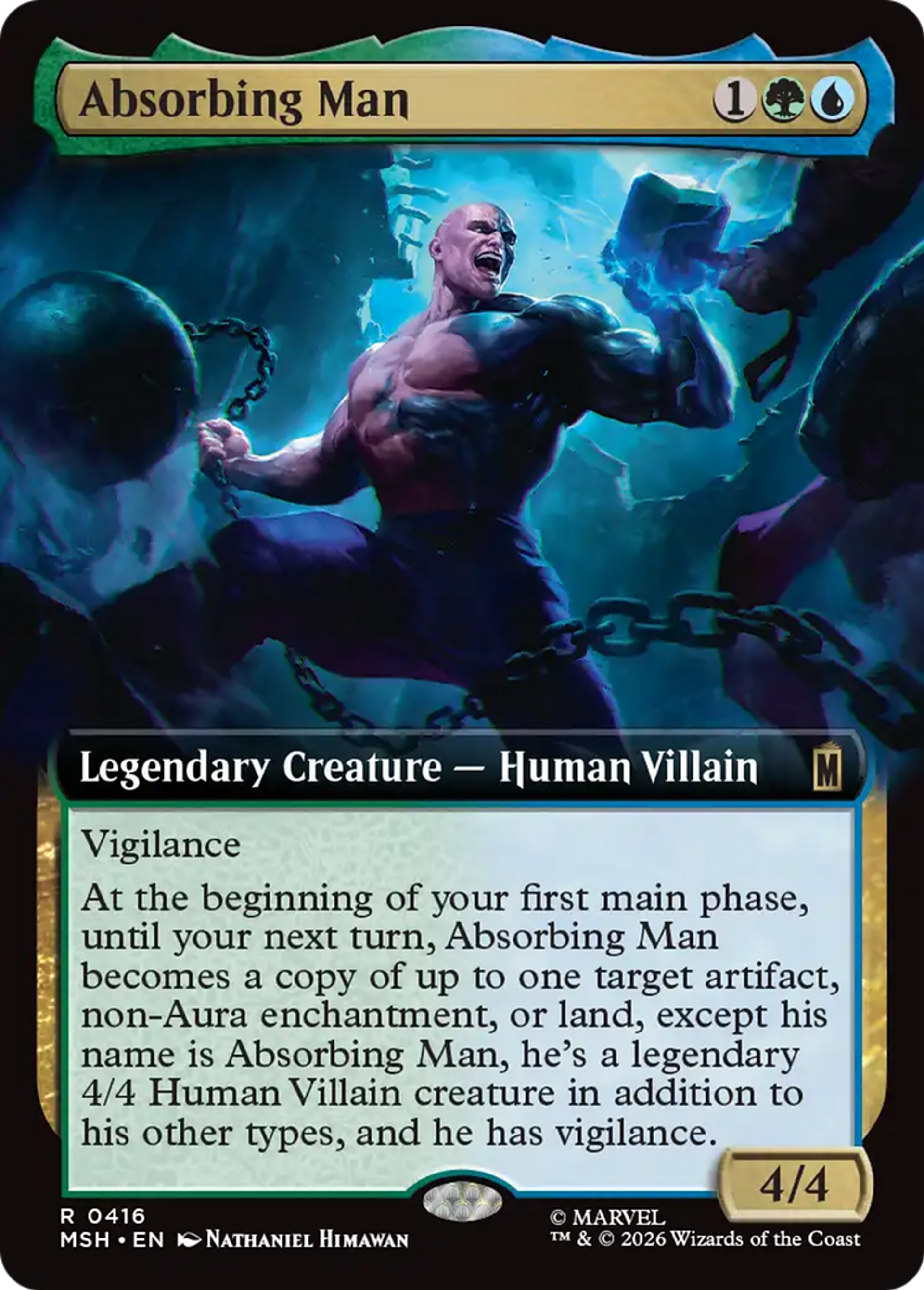 Homme-Absorbant — Marvel Super Heroes — Magic: The Gathering