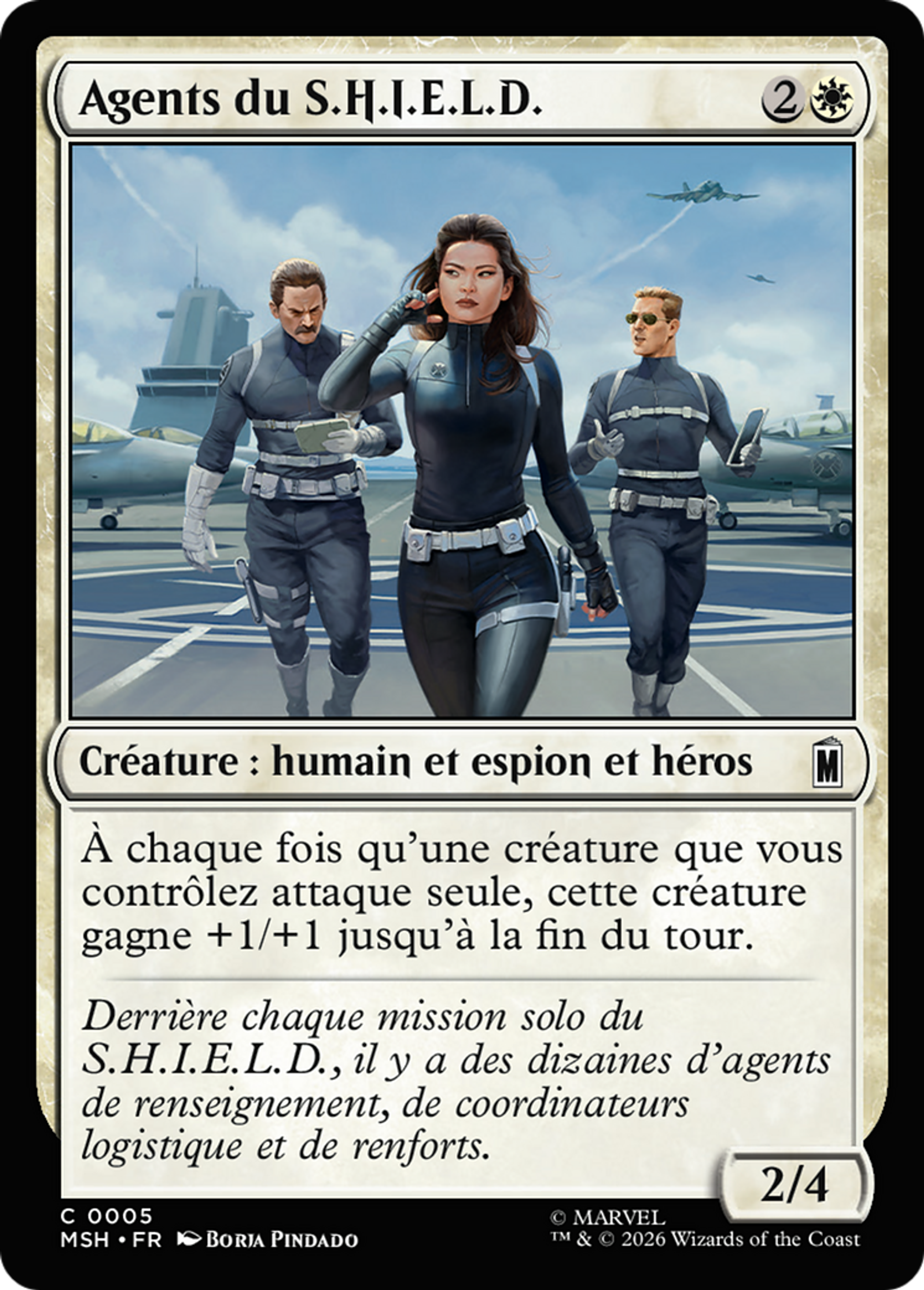 Agents du S.H.I.E.L.D. — Marvel Super Heroes — Magic: The Gathering