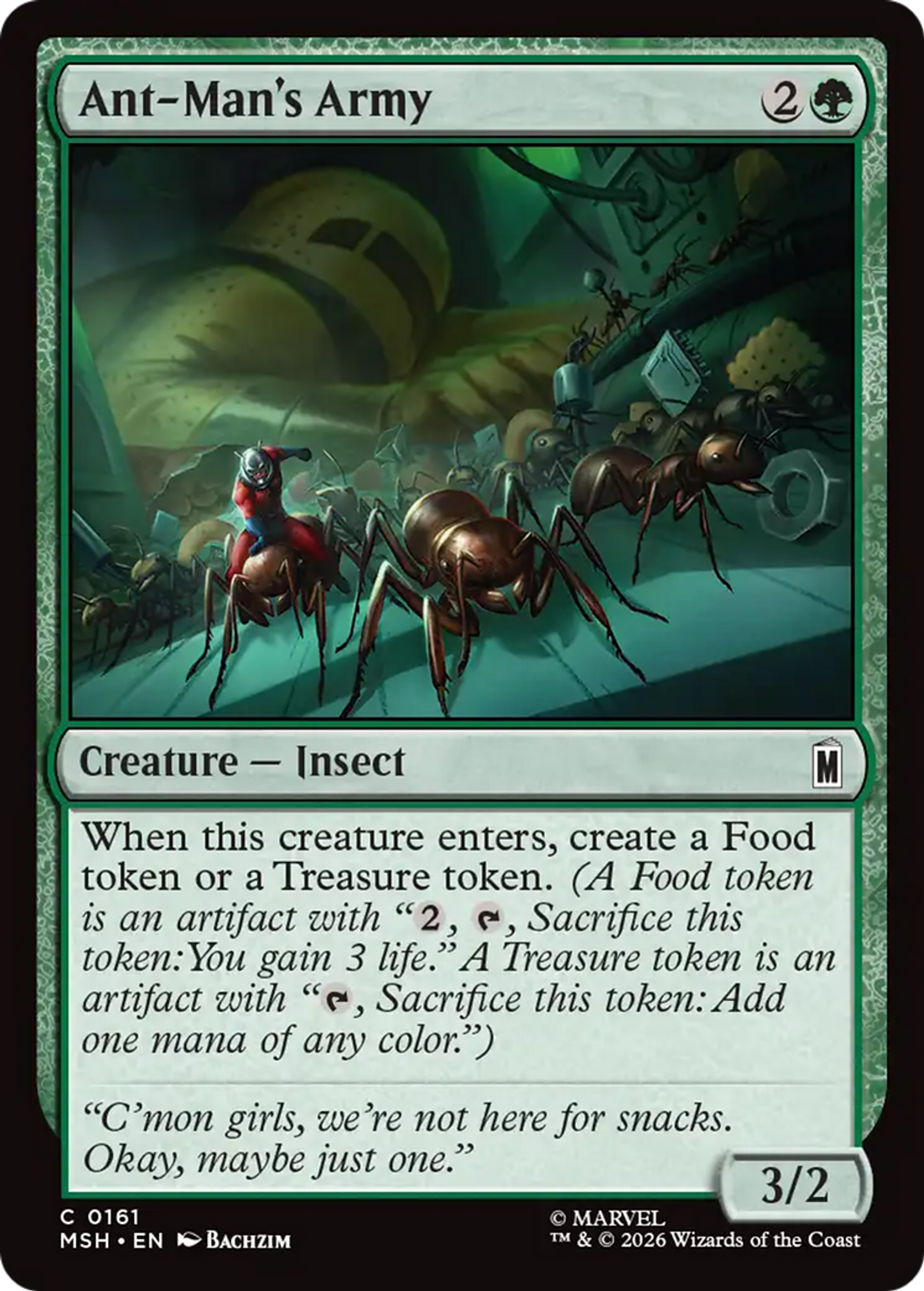 Ant-Man's Army — Marvel Super Heroes — Magic: The Gathering