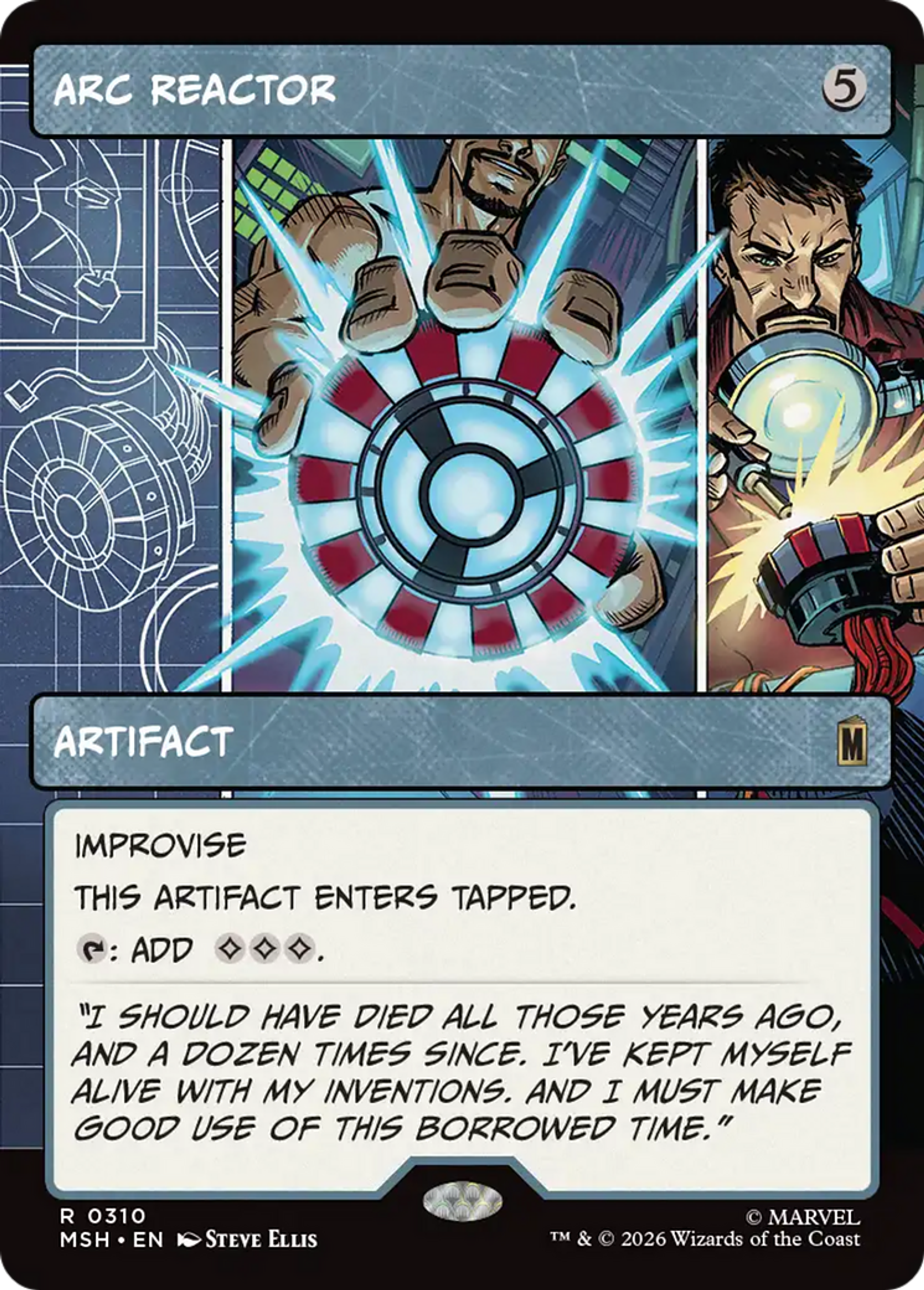 Réacteur Arc — Marvel Super Heroes — Magic: The Gathering