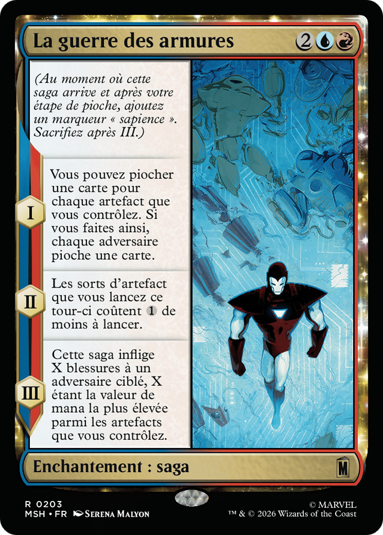 La guerre des armures — Marvel Super Heroes — Magic: The Gathering