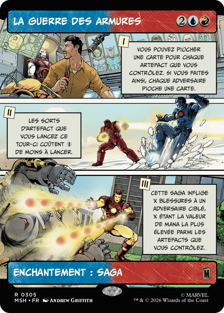 La guerre des armures — Marvel Super Heroes — Magic: The Gathering