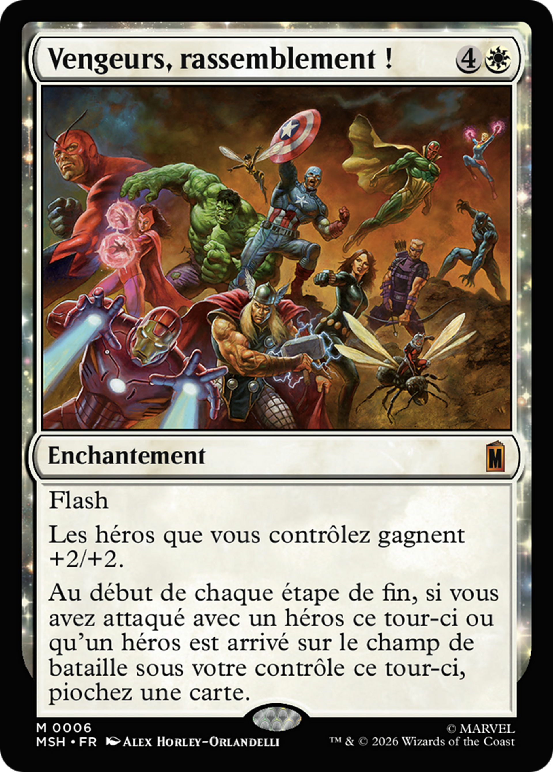 Vengeurs, rassemblement ! — Marvel Super Heroes — Magic: The Gathering