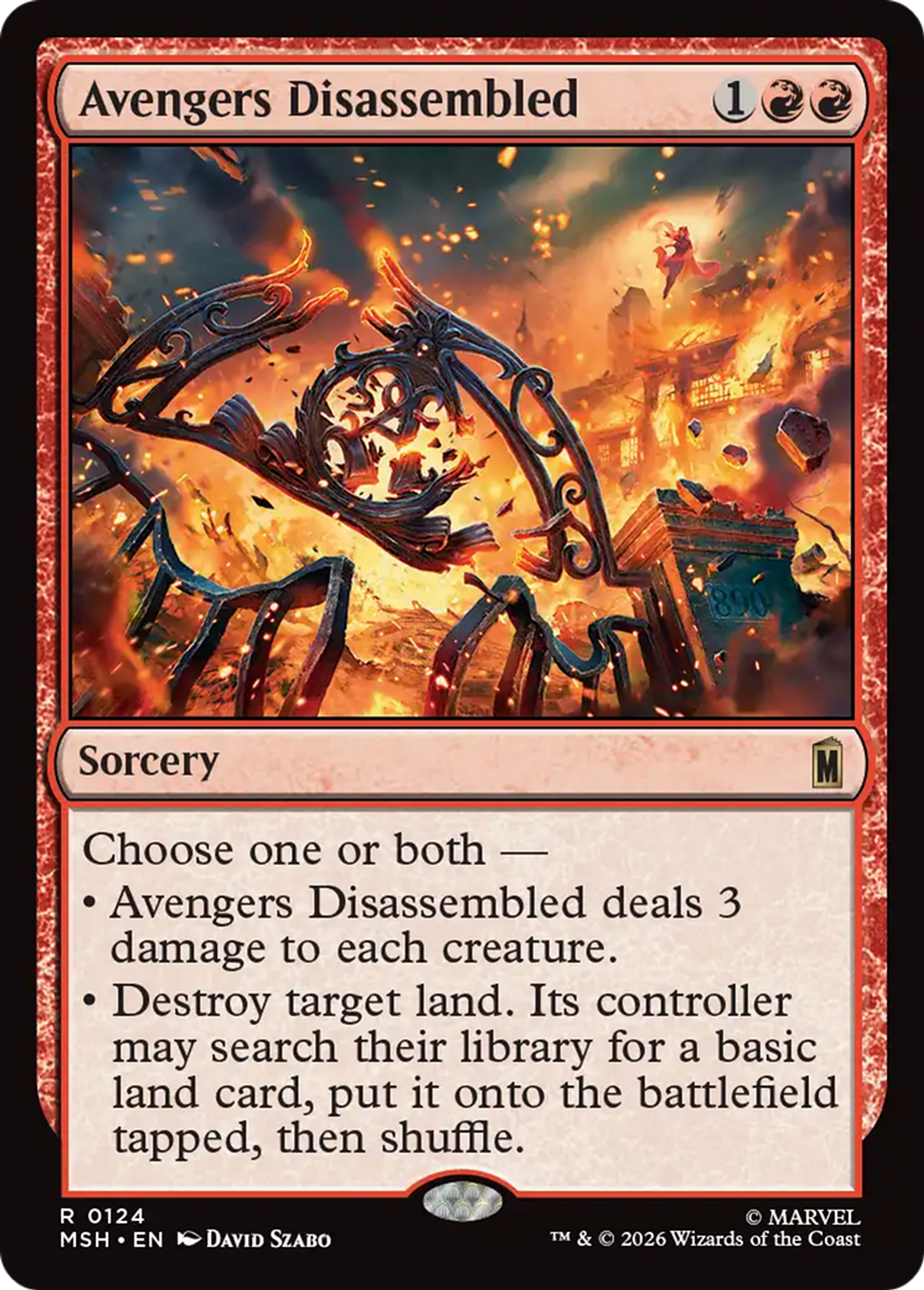 Vengeurs désassemblés — Marvel Super Heroes — Magic: The Gathering