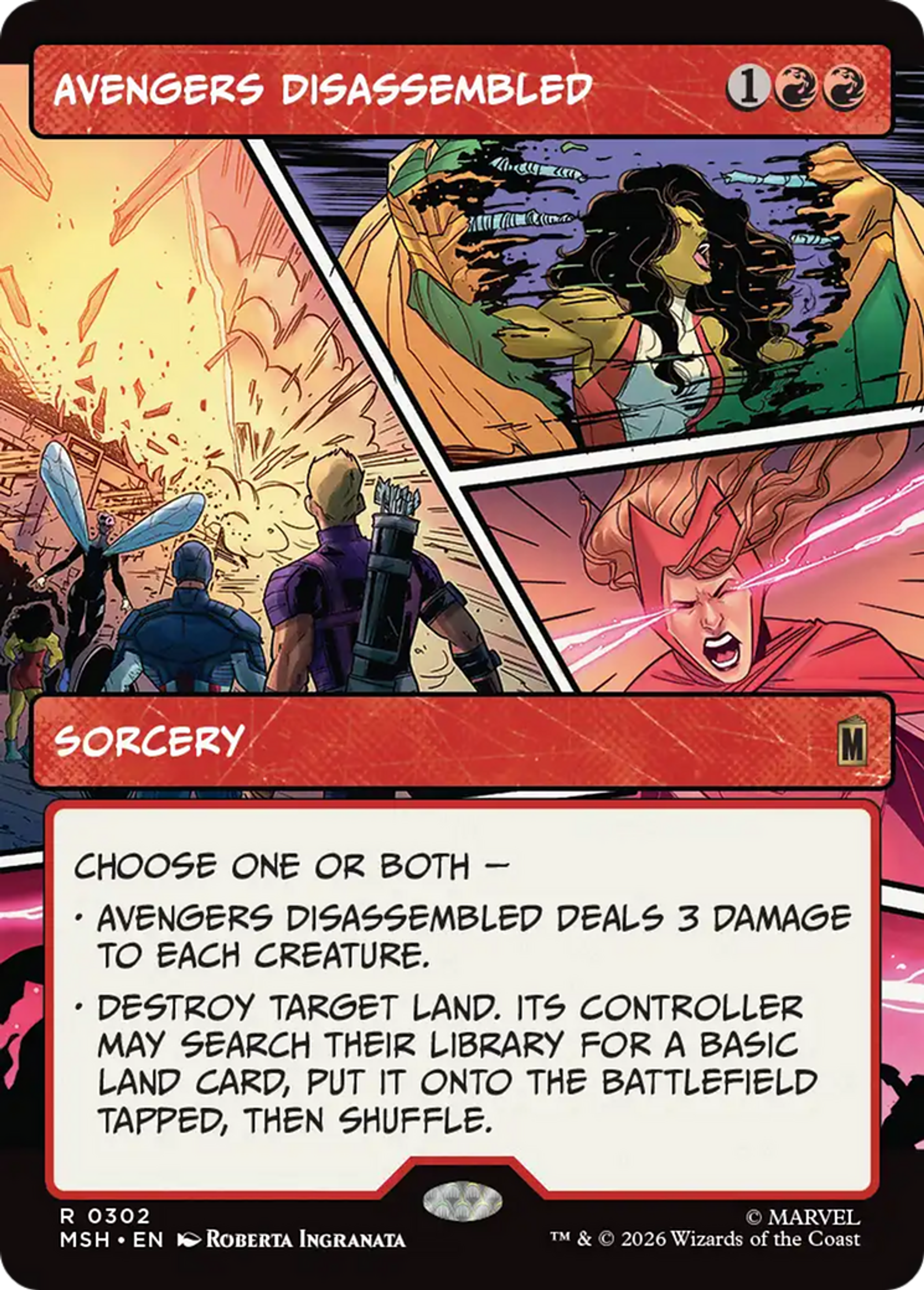 Avengers Disassembled — Marvel Super Heroes — Magic: The Gathering