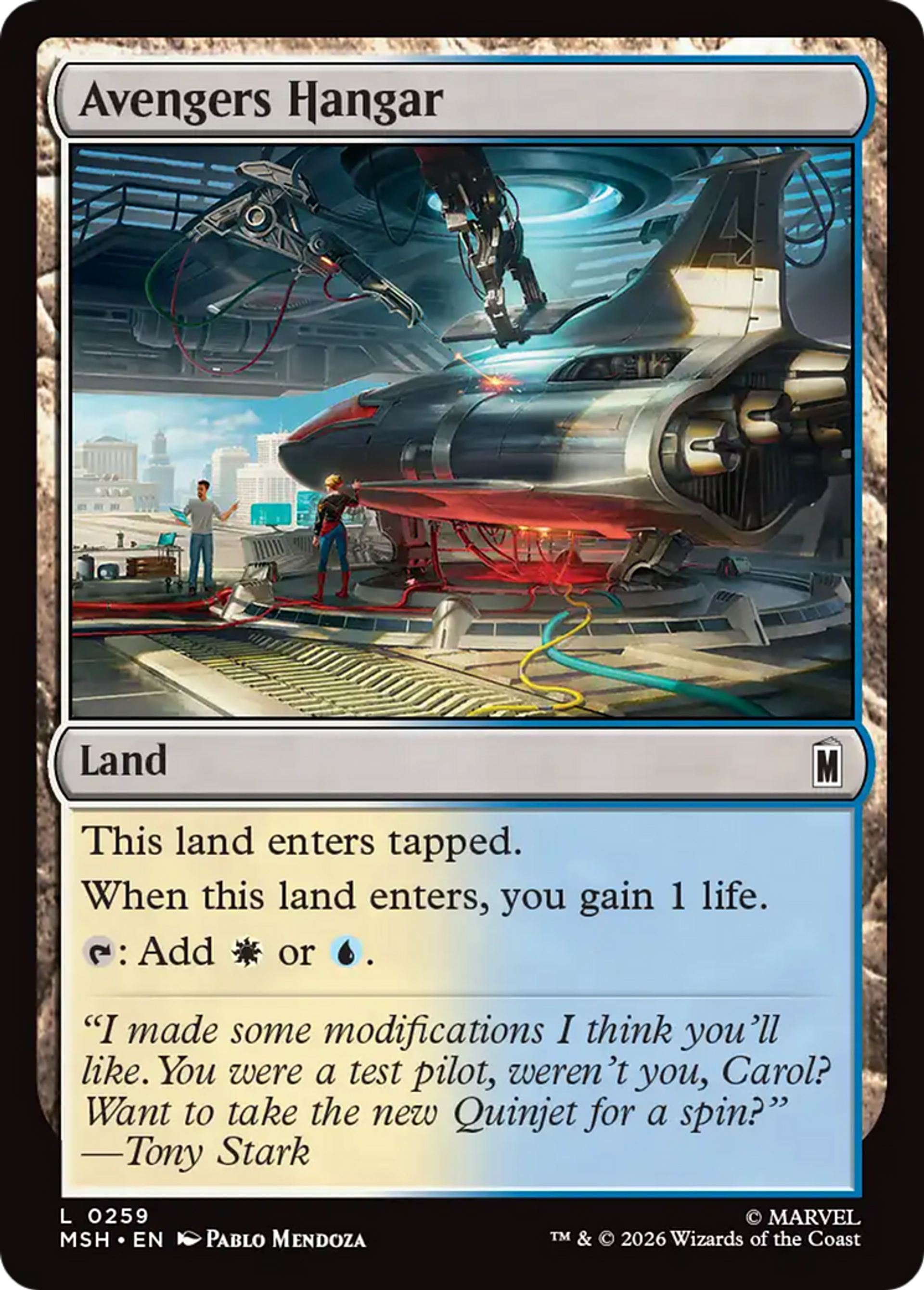 Hangar des Vengeurs — Marvel Super Heroes — Magic: The Gathering