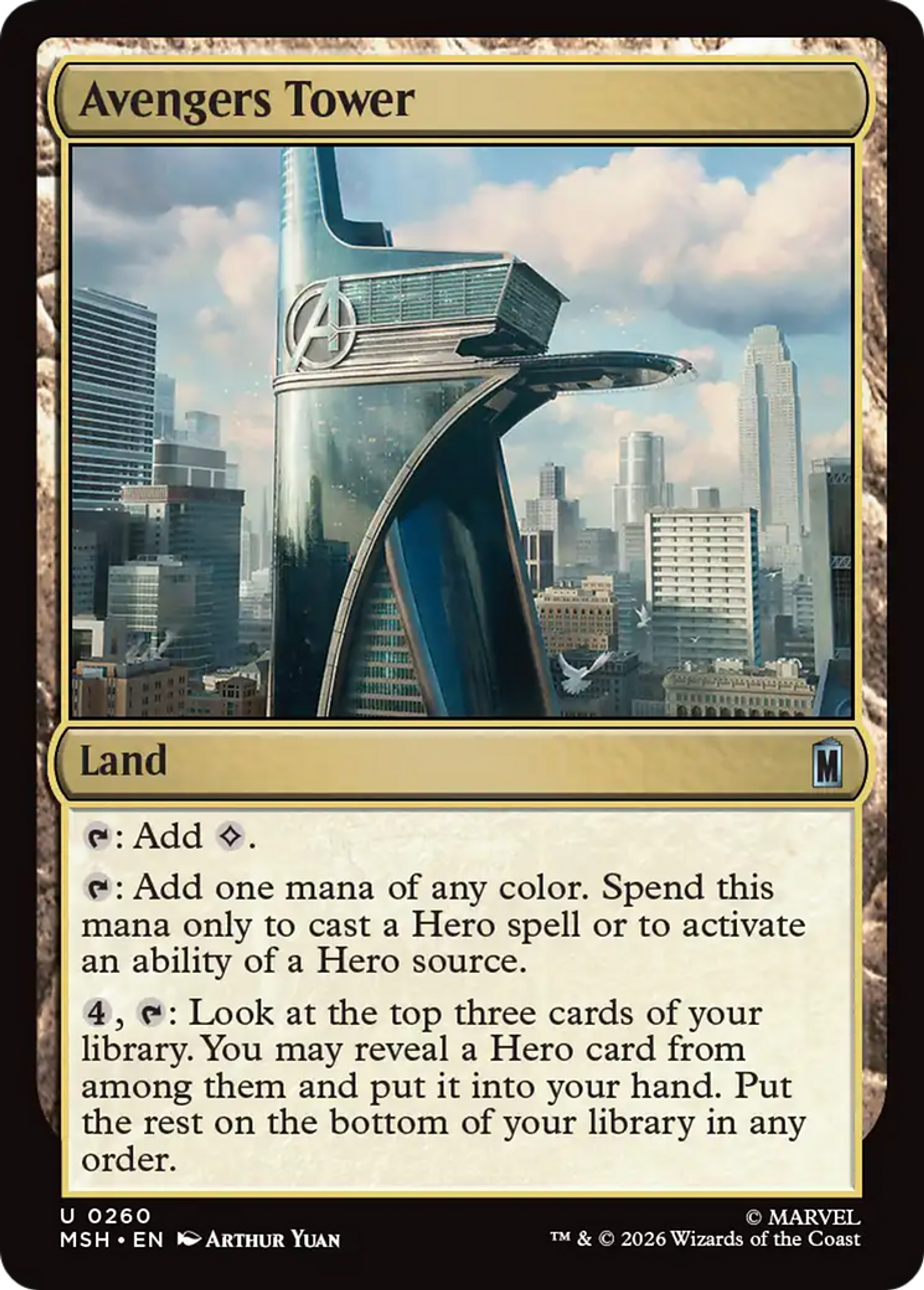 Avengers Tower — Marvel Super Heroes — Magic: The Gathering