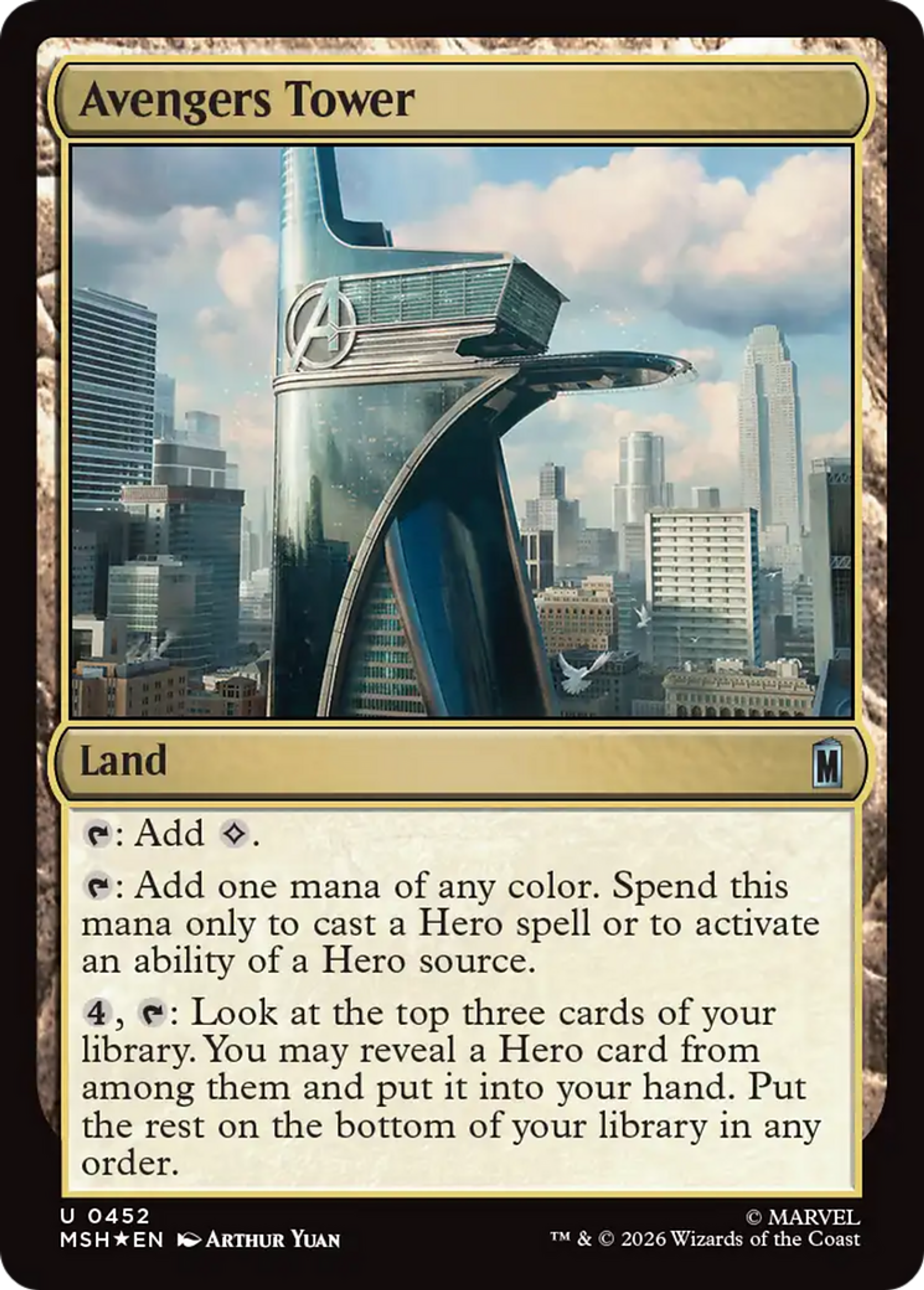 Avengers Tower — Marvel Super Heroes — Magic: The Gathering