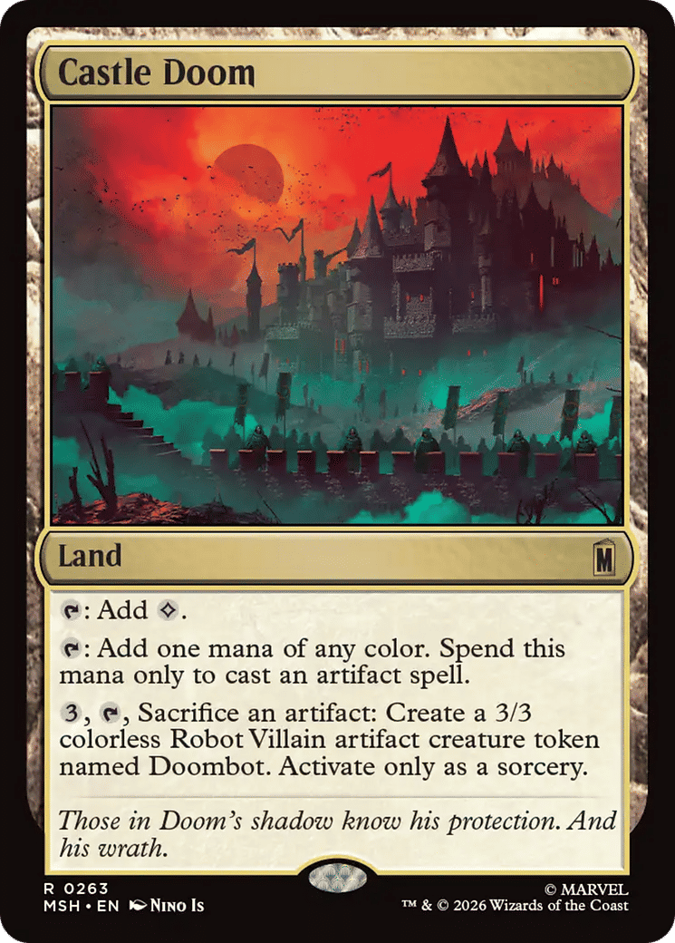 Castle Doom — Marvel Super Heroes — Magic: The Gathering