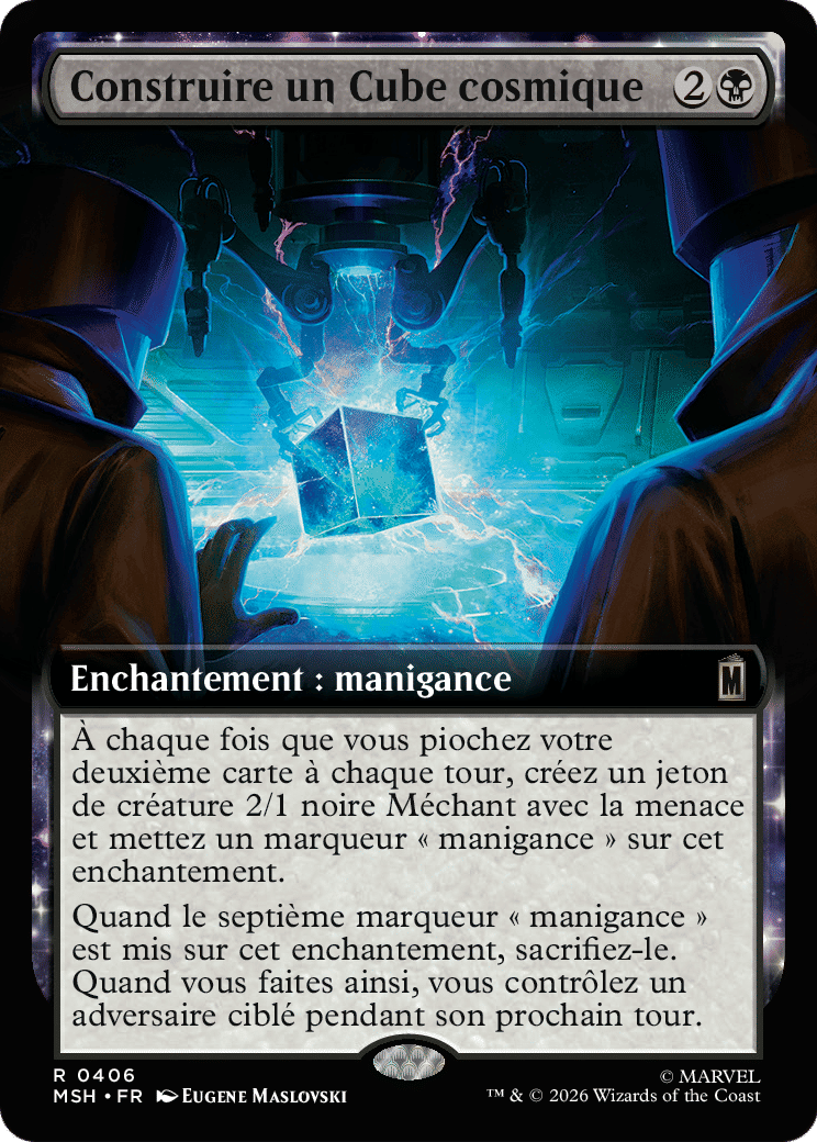 Construire un Cube cosmique — Marvel Super Heroes — Magic: The Gathering