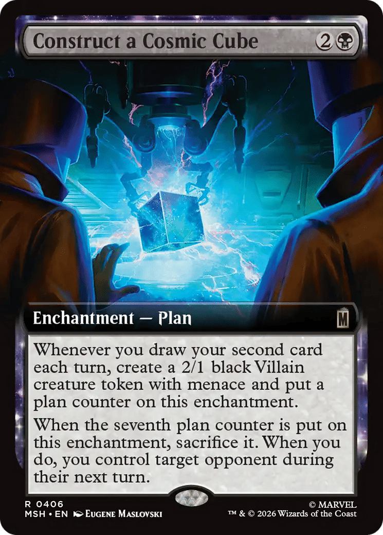 Construct a Cosmic Cube — Marvel Super Heroes — Magic: The Gathering