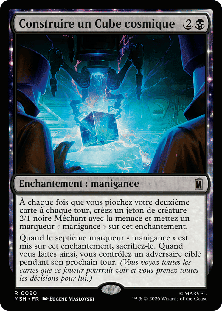 Construire un Cube cosmique — Marvel Super Heroes — Magic: The Gathering