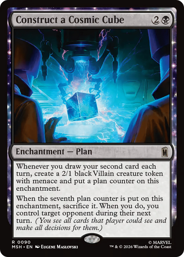 Construct a Cosmic Cube — Marvel Super Heroes — Magic: The Gathering
