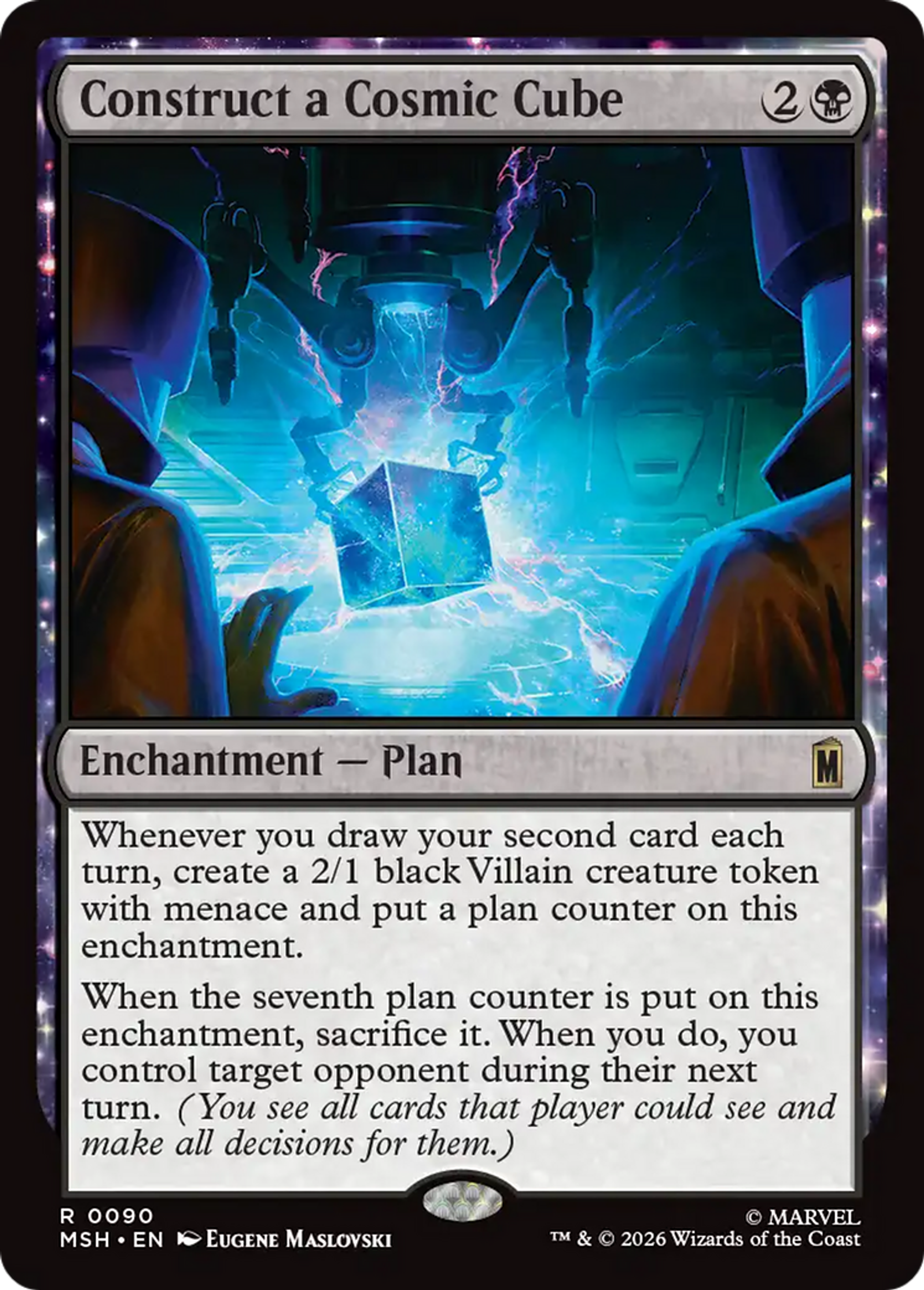 Construct a Cosmic Cube — Marvel Super Heroes — Magic: The Gathering