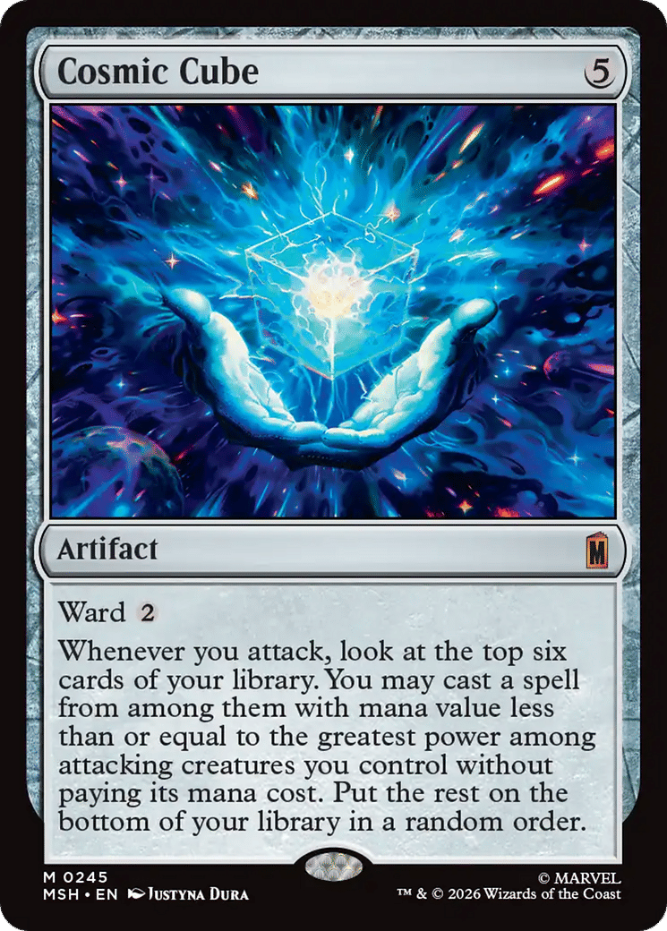 Cosmic Cube — Marvel Super Heroes — Magic: The Gathering