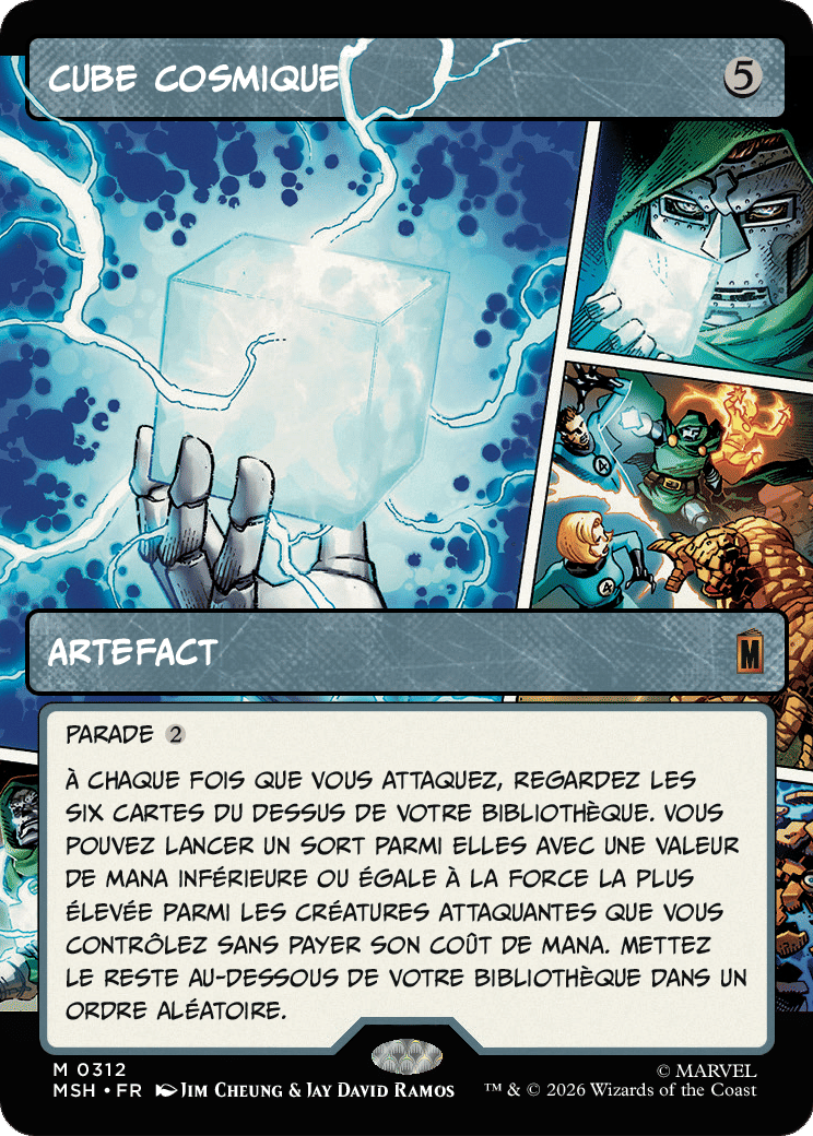 Cube cosmique — Marvel Super Heroes — Magic: The Gathering
