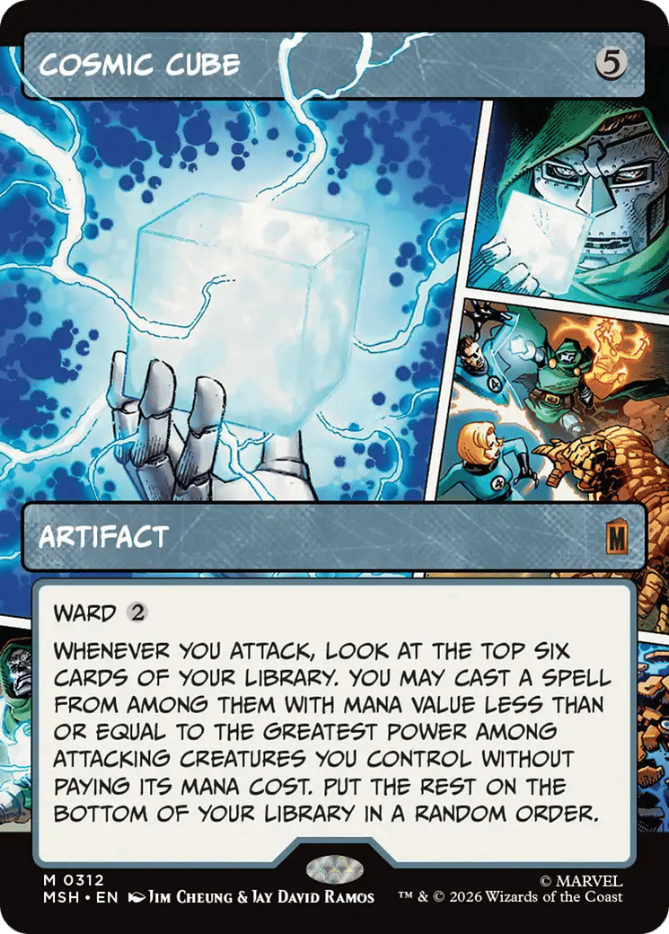 Cosmic Cube — Marvel Super Heroes — Magic: The Gathering