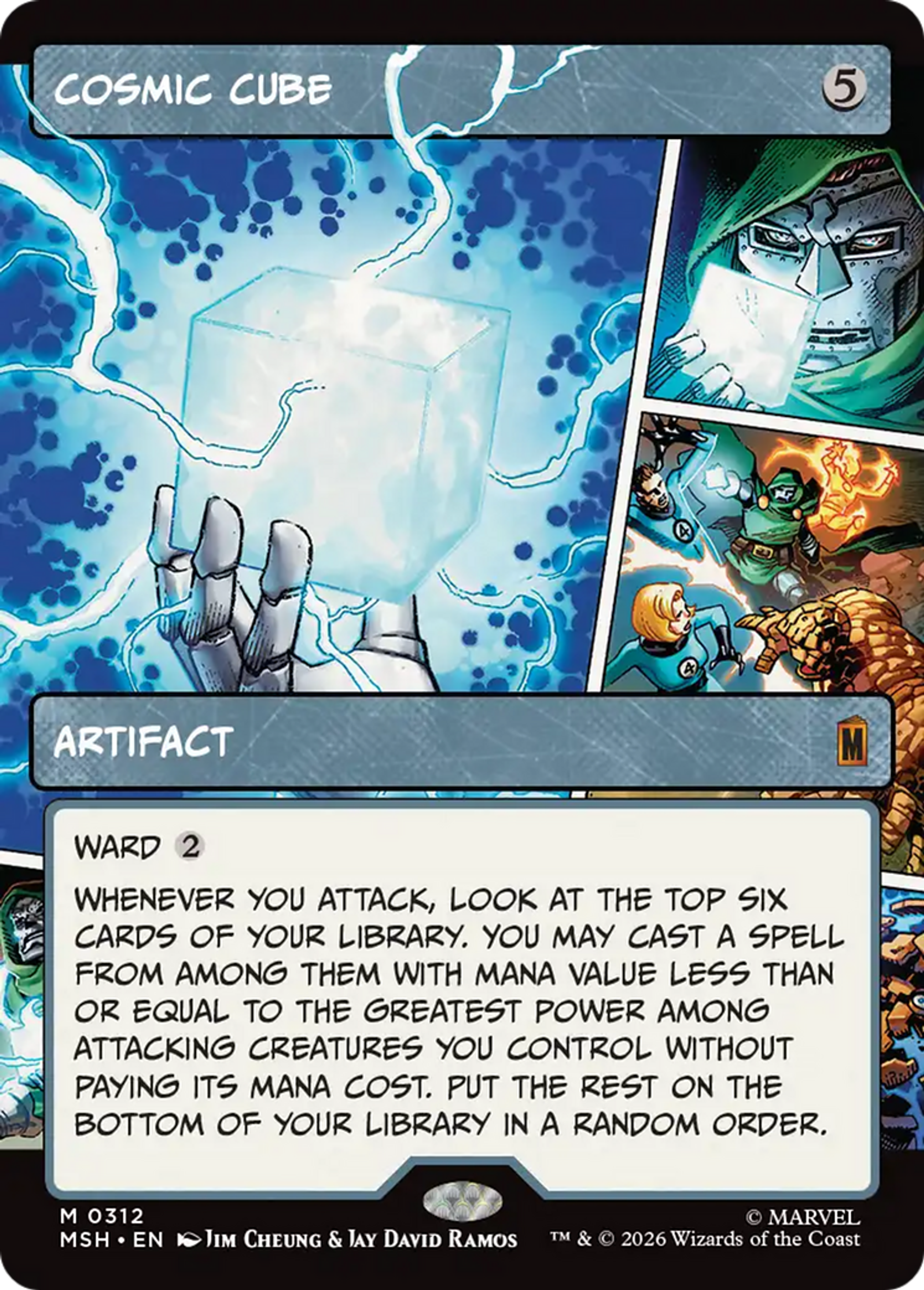 Cube cosmique — Marvel Super Heroes — Magic: The Gathering