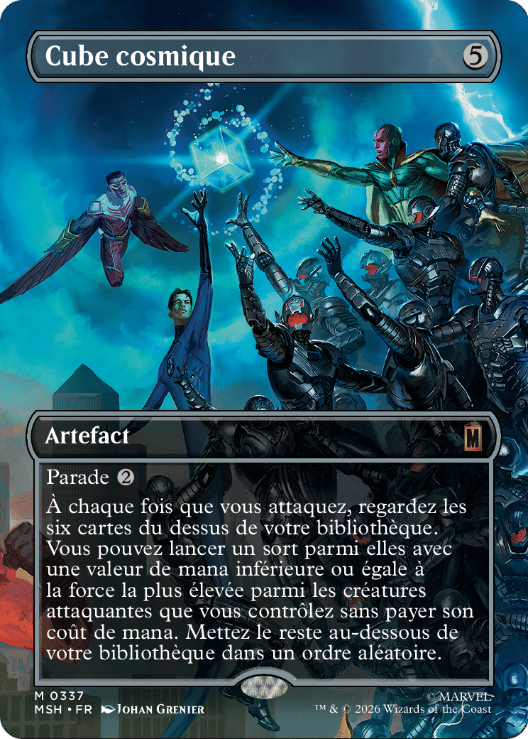 Cube cosmique — Marvel Super Heroes — Magic: The Gathering