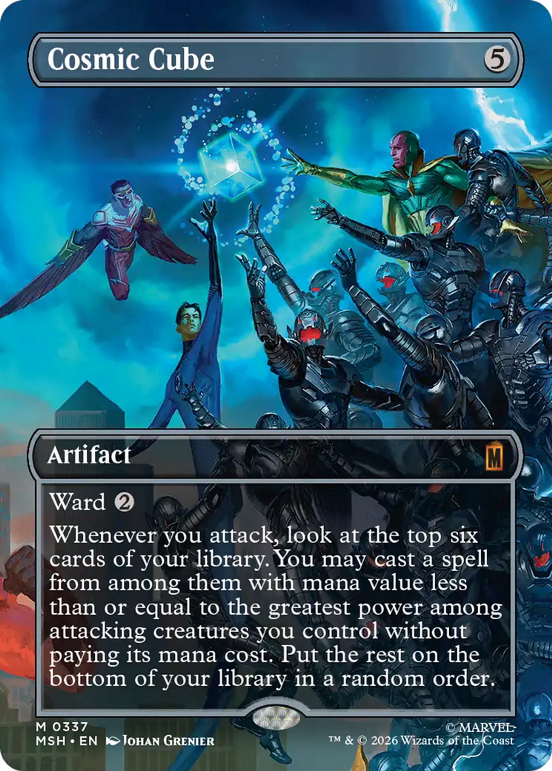 Cosmic Cube — Marvel Super Heroes — Magic: The Gathering