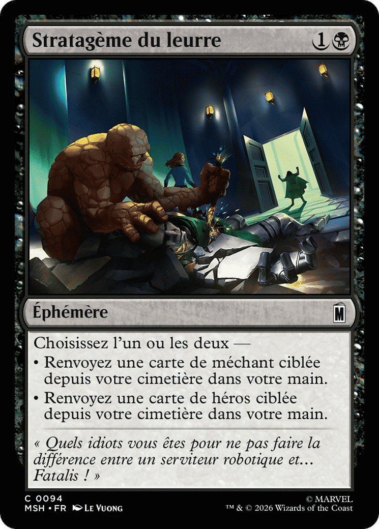 Stratagème du leurre — Marvel Super Heroes — Magic: The Gathering