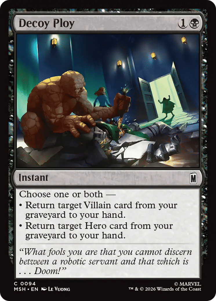 Decoy Ploy — Marvel Super Heroes — Magic: The Gathering