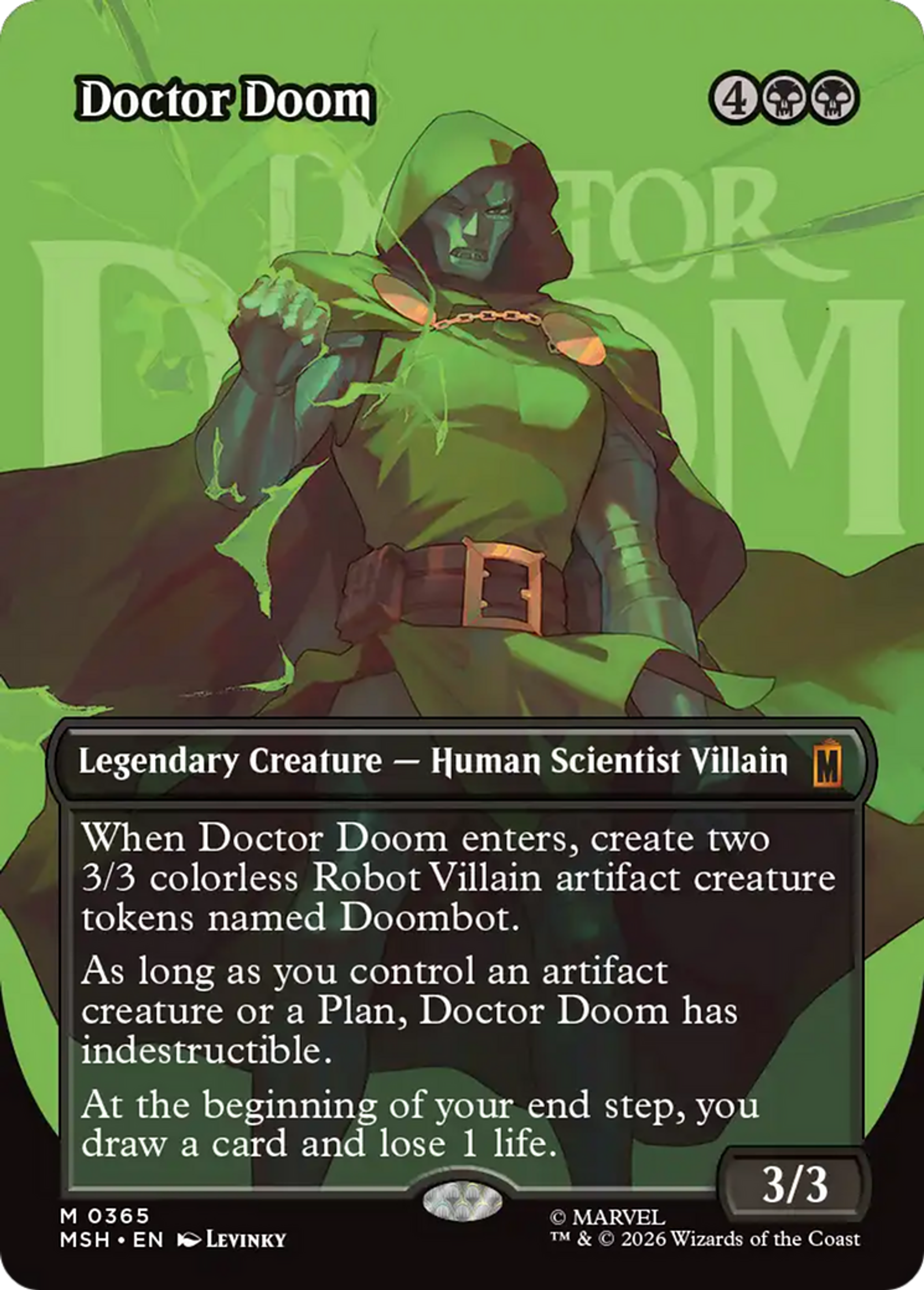 Doctor Doom — Marvel Super Heroes — Magic: The Gathering