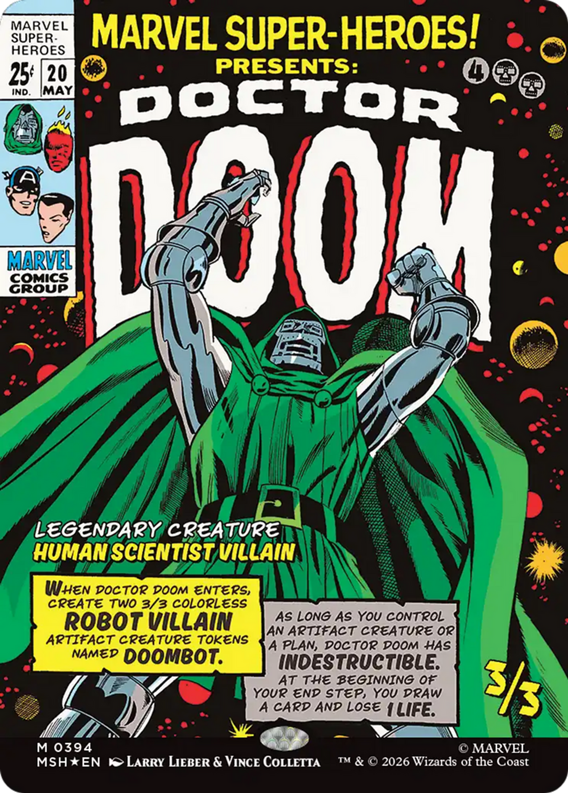 Doctor Doom — Marvel Super Heroes — Magic: The Gathering