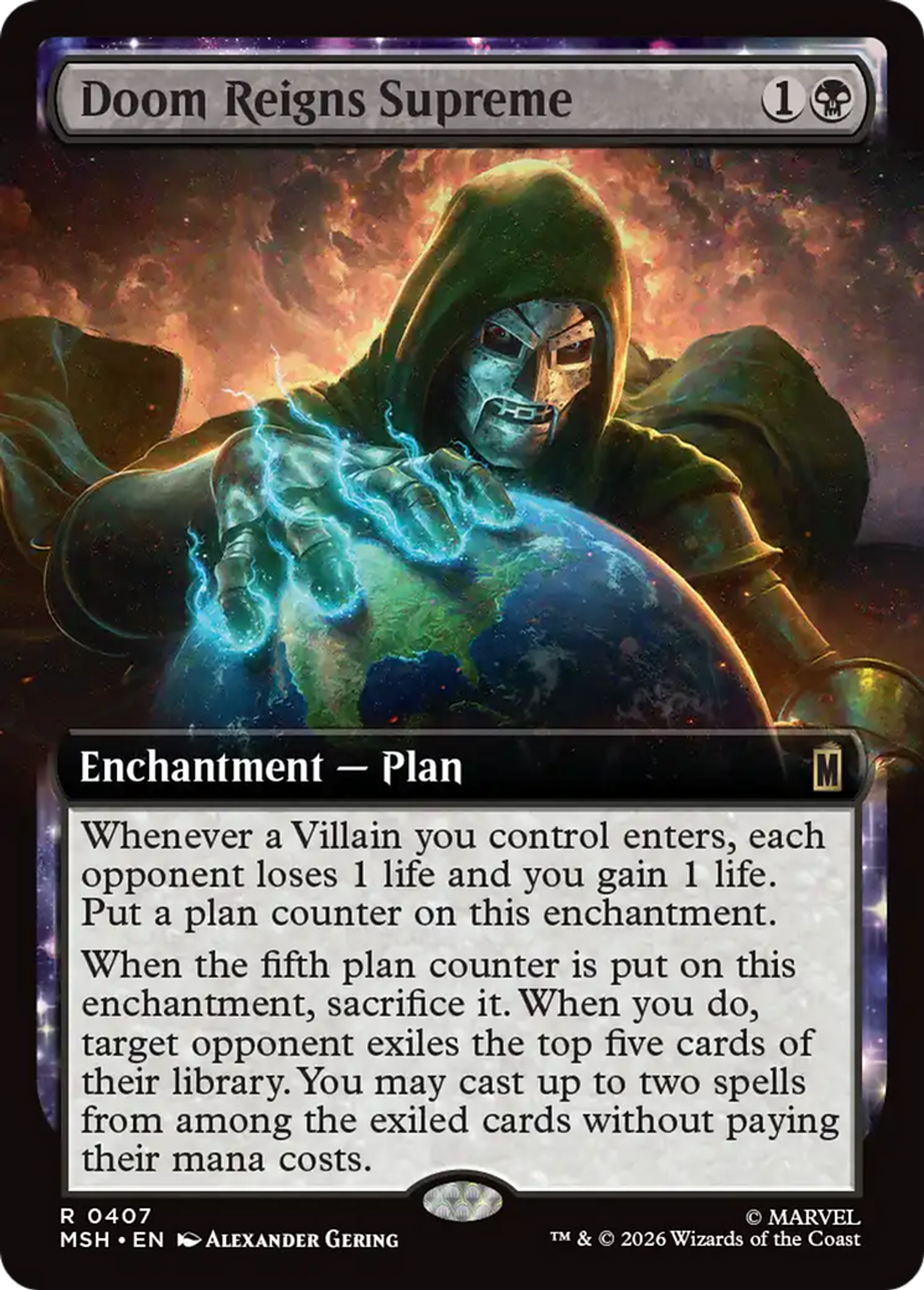 Fatalis règne en maître — Marvel Super Heroes — Magic: The Gathering