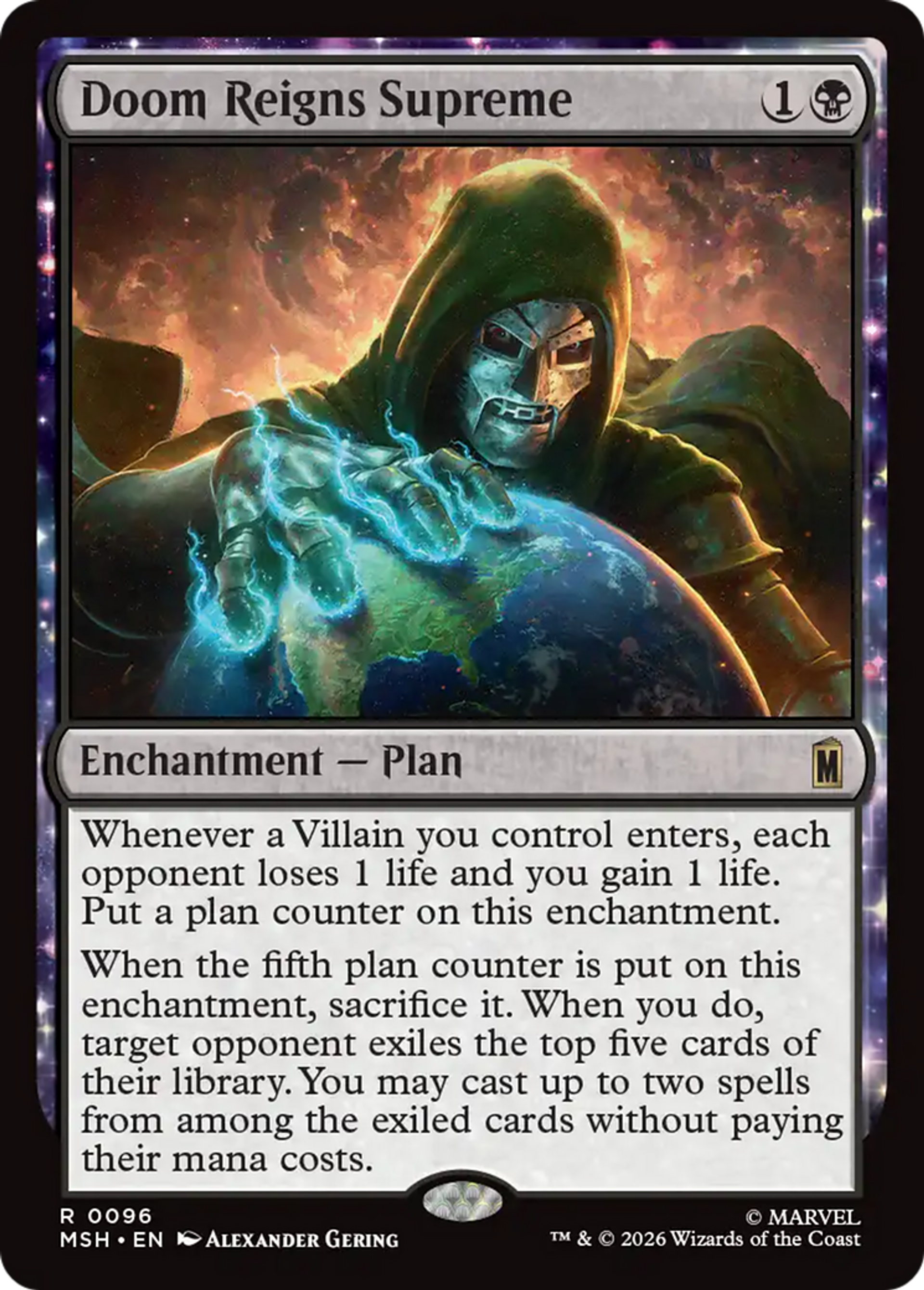 Doom Reigns Supreme — Marvel Super Heroes — Magic: The Gathering