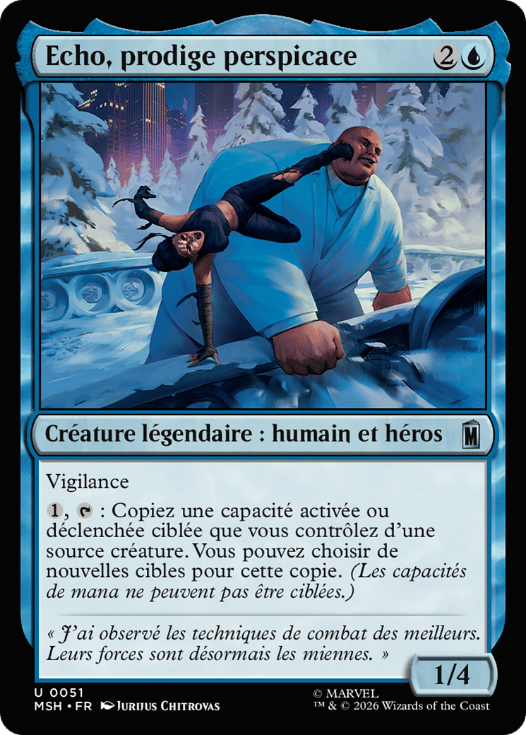 Echo, prodige perspicace — Marvel Super Heroes — Magic: The Gathering