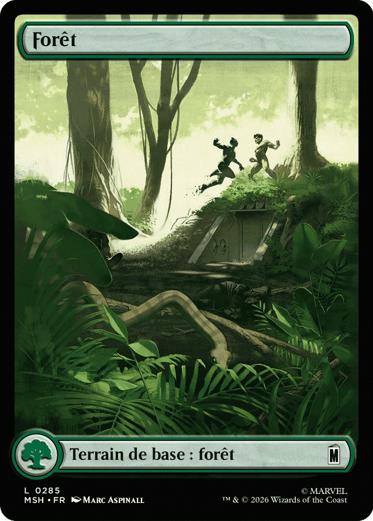Forêt — Marvel Super Heroes — Magic: The Gathering