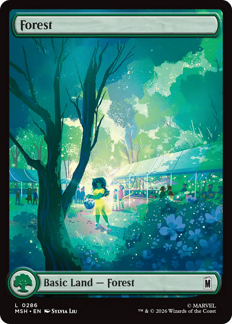 Forest — Marvel Super Heroes — Magic: The Gathering