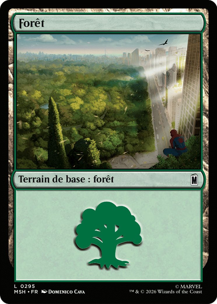 Forêt — Marvel Super Heroes — Magic: The Gathering
