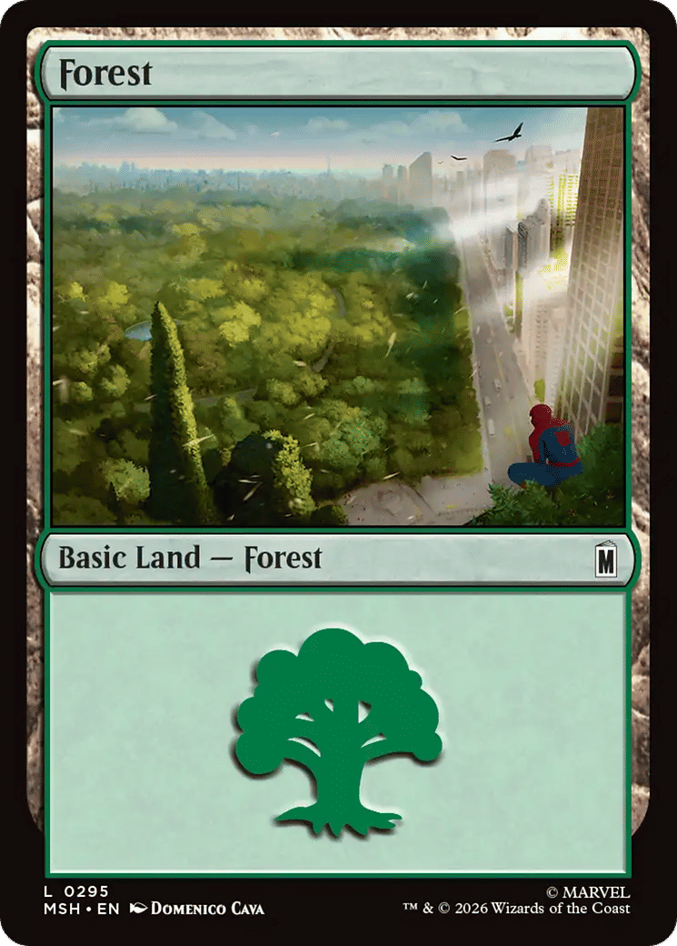 Forest — Marvel Super Heroes — Magic: The Gathering