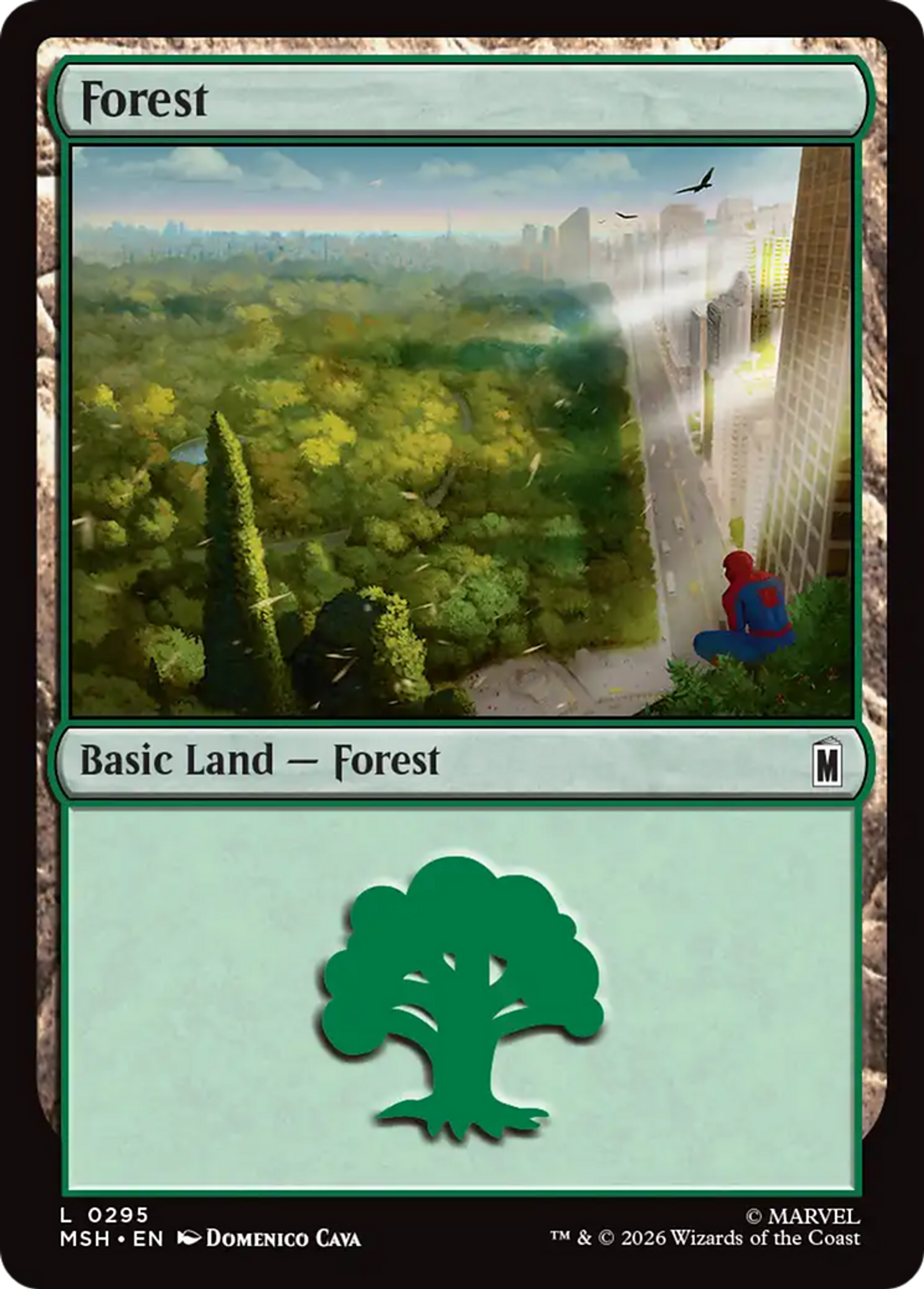 Forest — Marvel Super Heroes — Magic: The Gathering