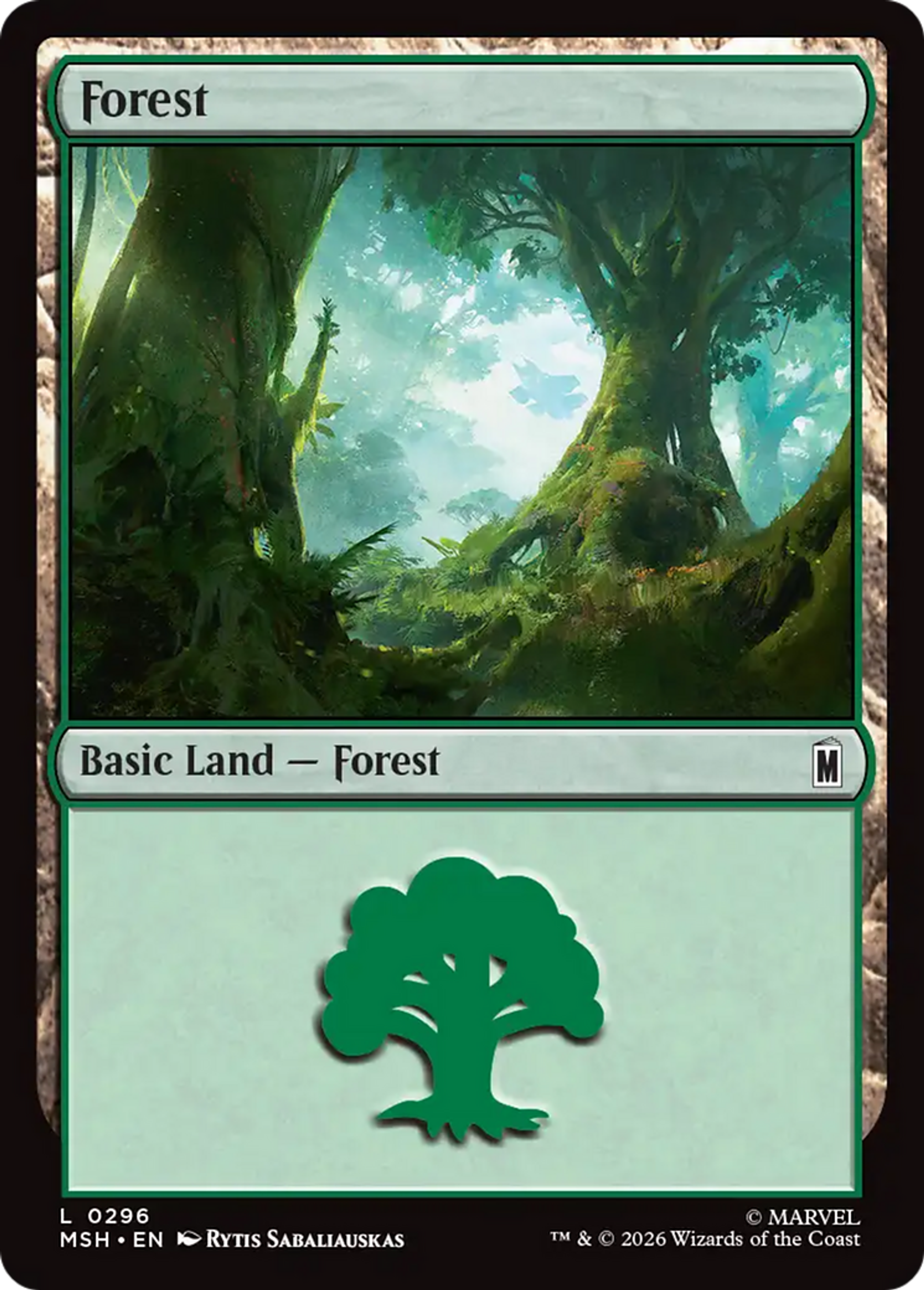 Forest — Marvel Super Heroes — Magic: The Gathering