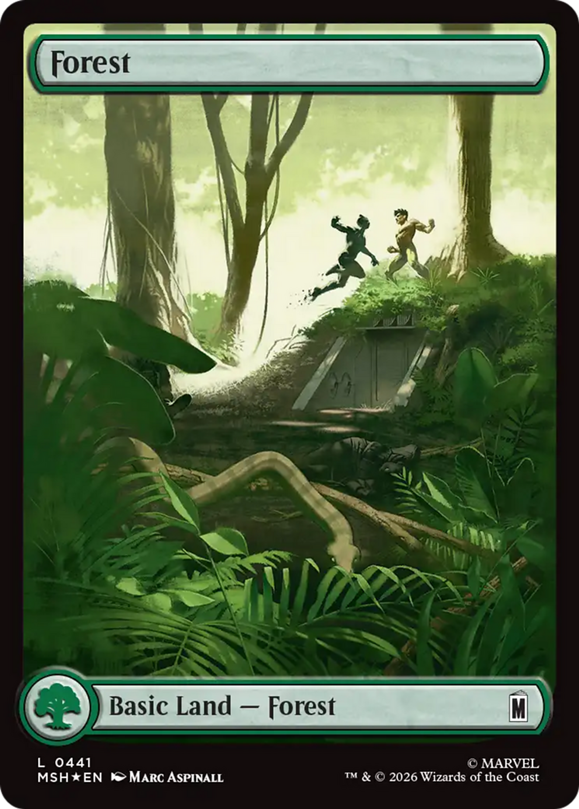 Forest — Marvel Super Heroes — Magic: The Gathering