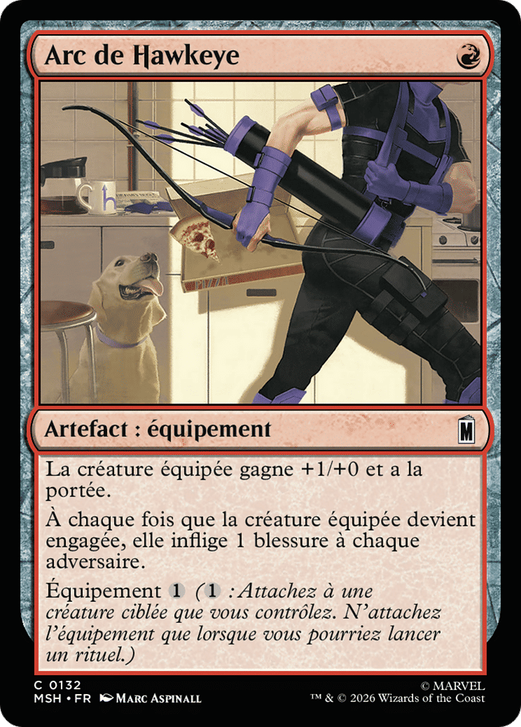 Arc de Hawkeye — Marvel Super Heroes — Magic: The Gathering