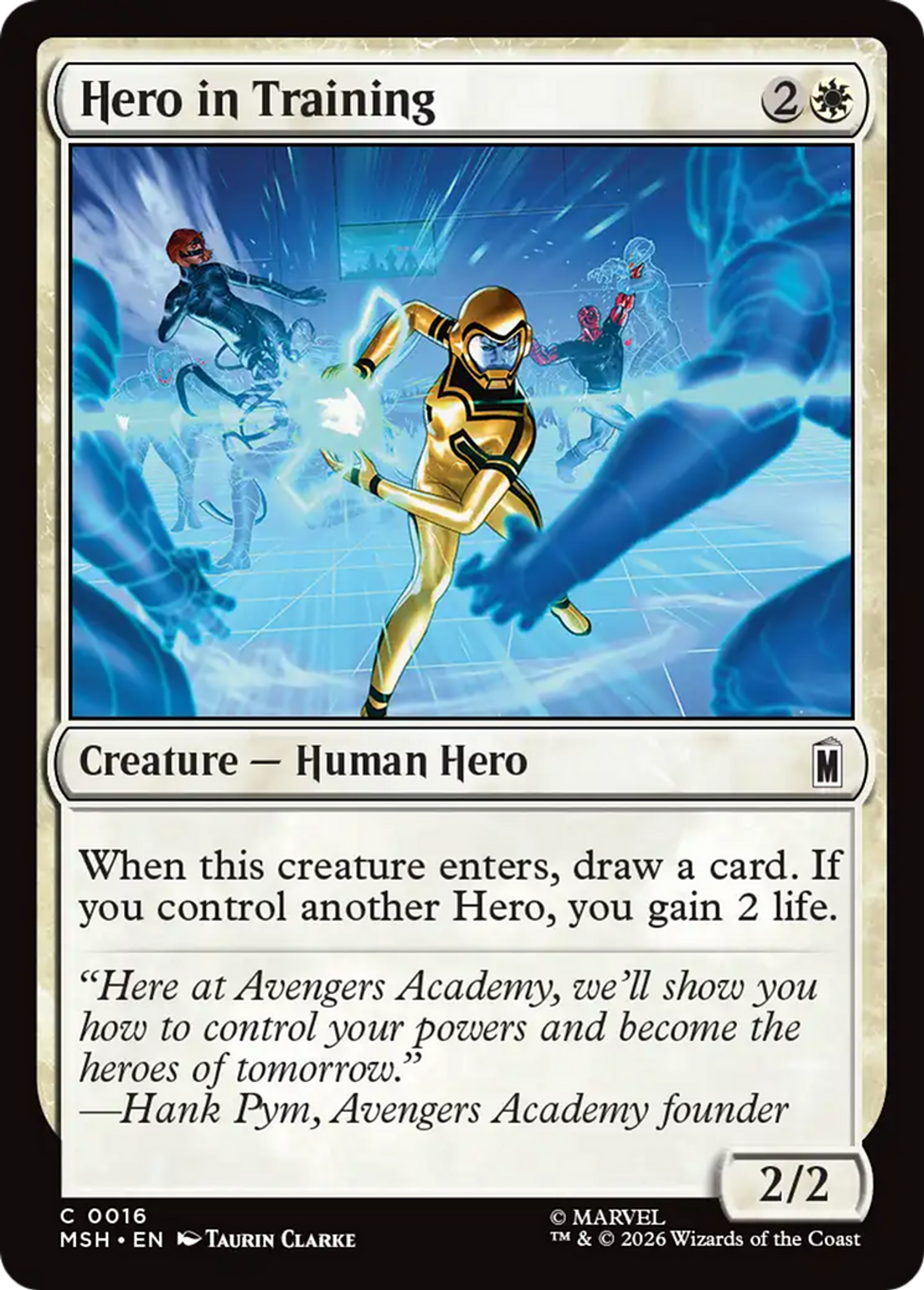 Héroïne en formation — Marvel Super Heroes — Magic: The Gathering