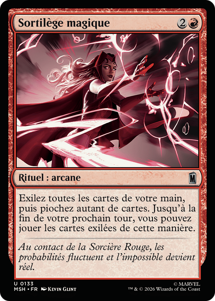 Sortilège magique — Marvel Super Heroes — Magic: The Gathering