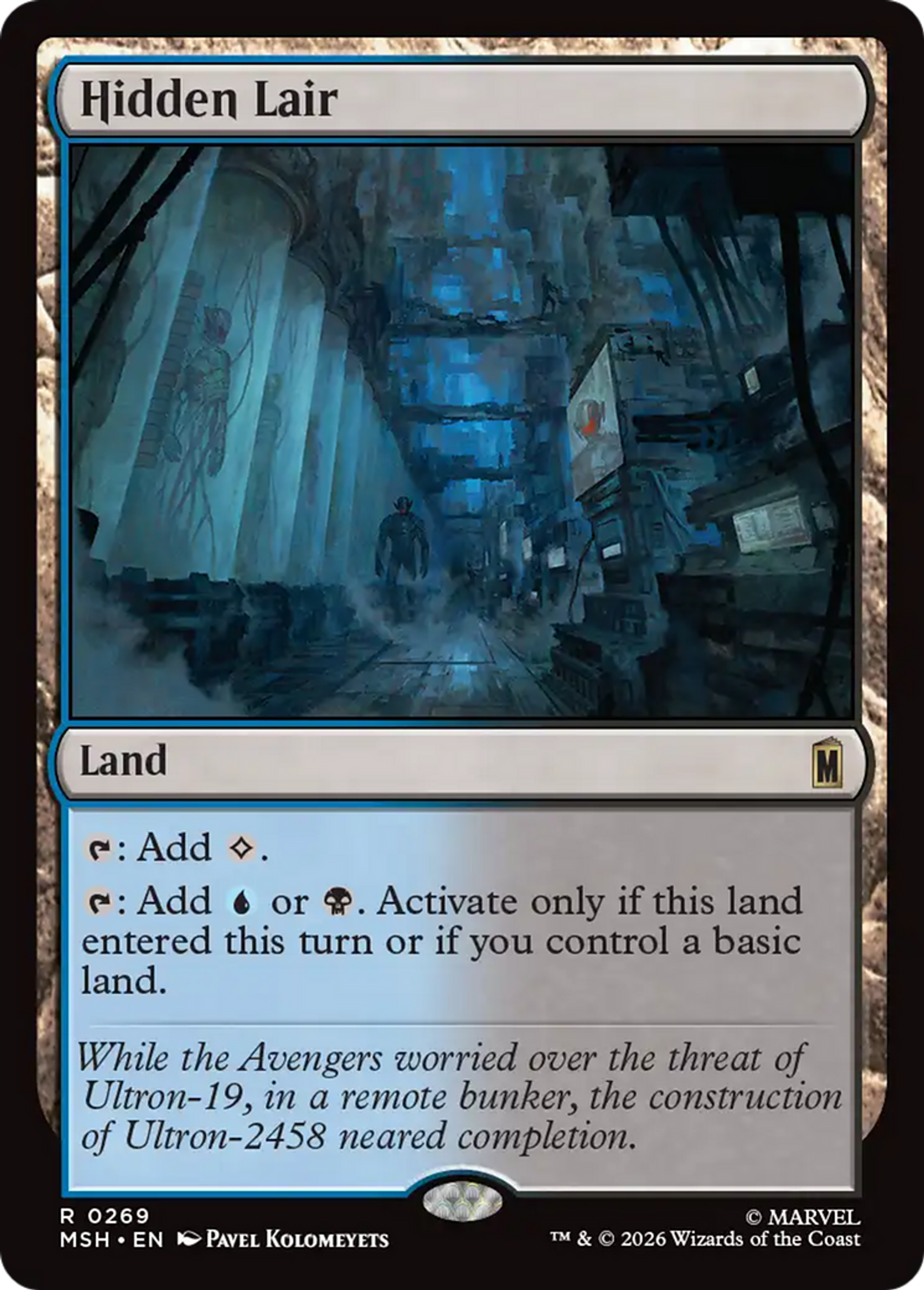 Hidden Lair — Marvel Super Heroes — Magic: The Gathering