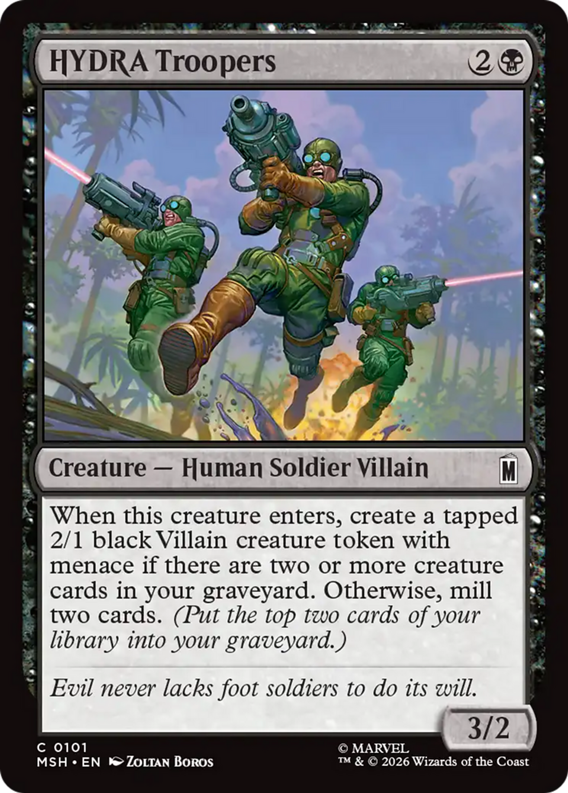 Troupes d'HYDRA — Marvel Super Heroes — Magic: The Gathering