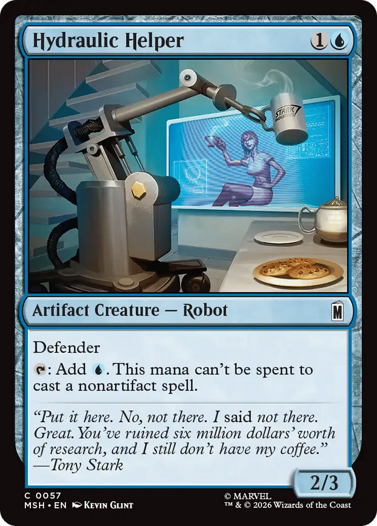 Aide hydraulique — Marvel Super Heroes — Magic: The Gathering