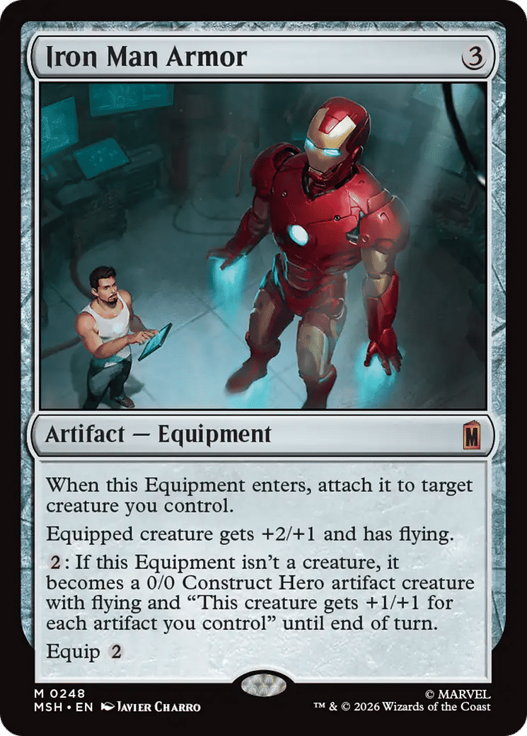 Iron Man Armor — Marvel Super Heroes — Magic: The Gathering