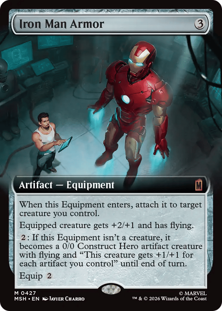 Iron Man Armor — Marvel Super Heroes — Magic: The Gathering