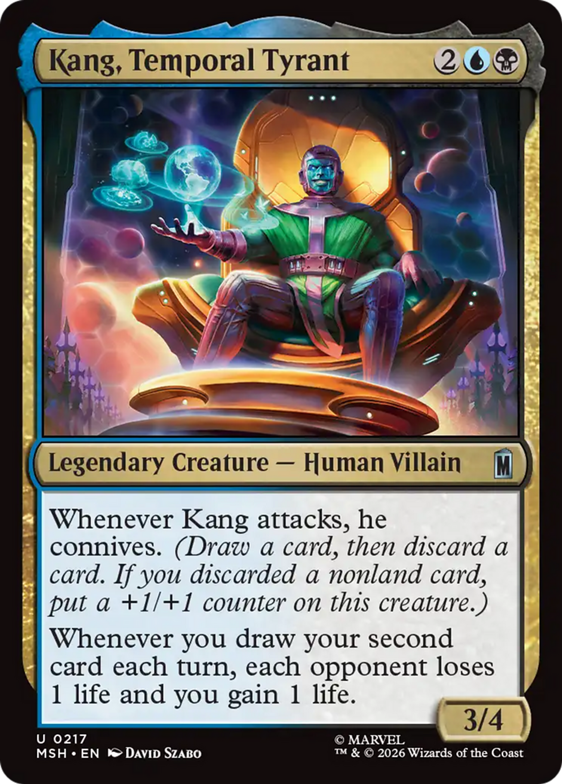 Kang, tyran temporel — Marvel Super Heroes — Magic: The Gathering