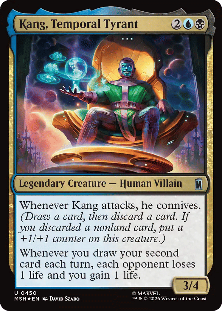 Kang, Temporal Tyrant — Marvel Super Heroes — Magic: The Gathering